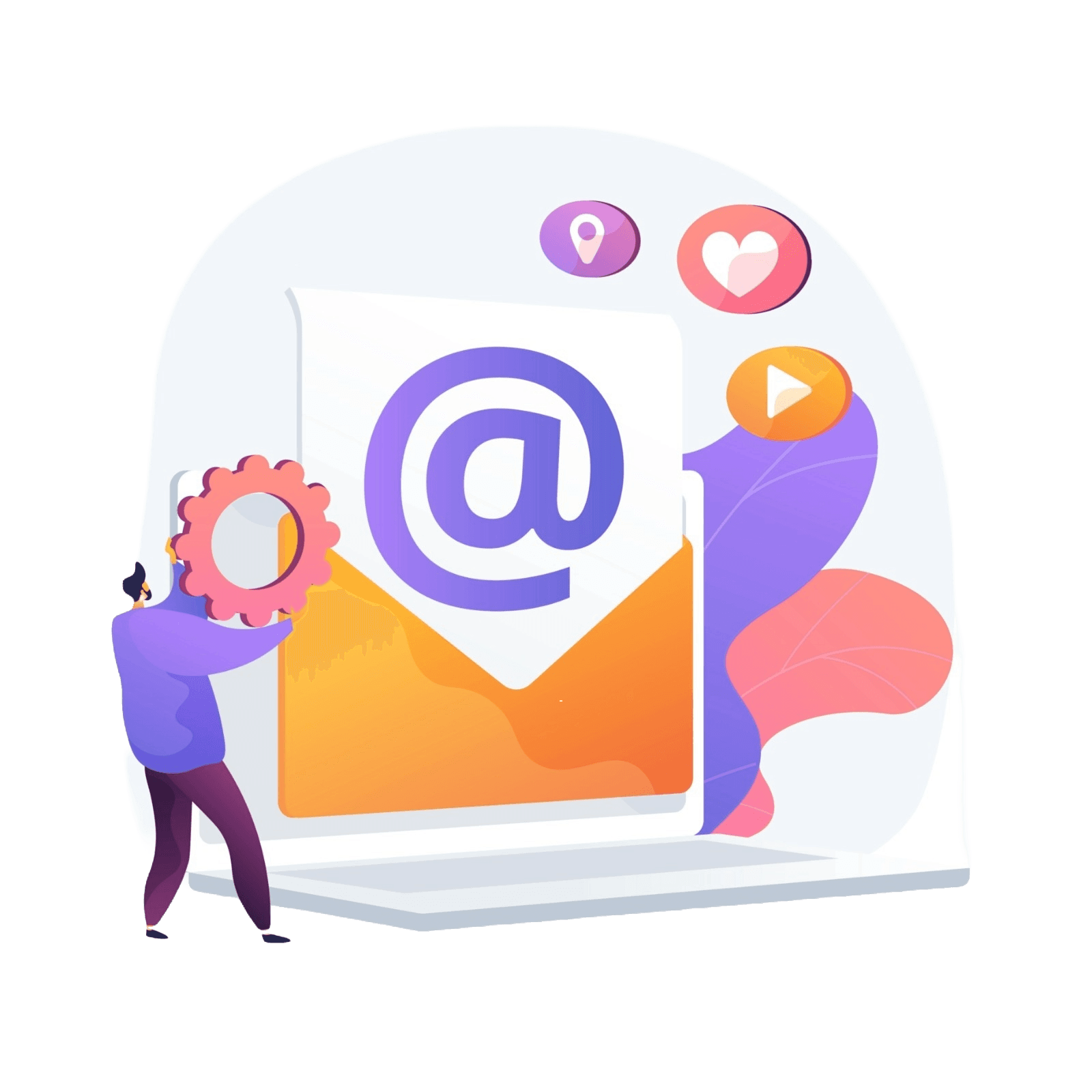 Email Marketing Illustration